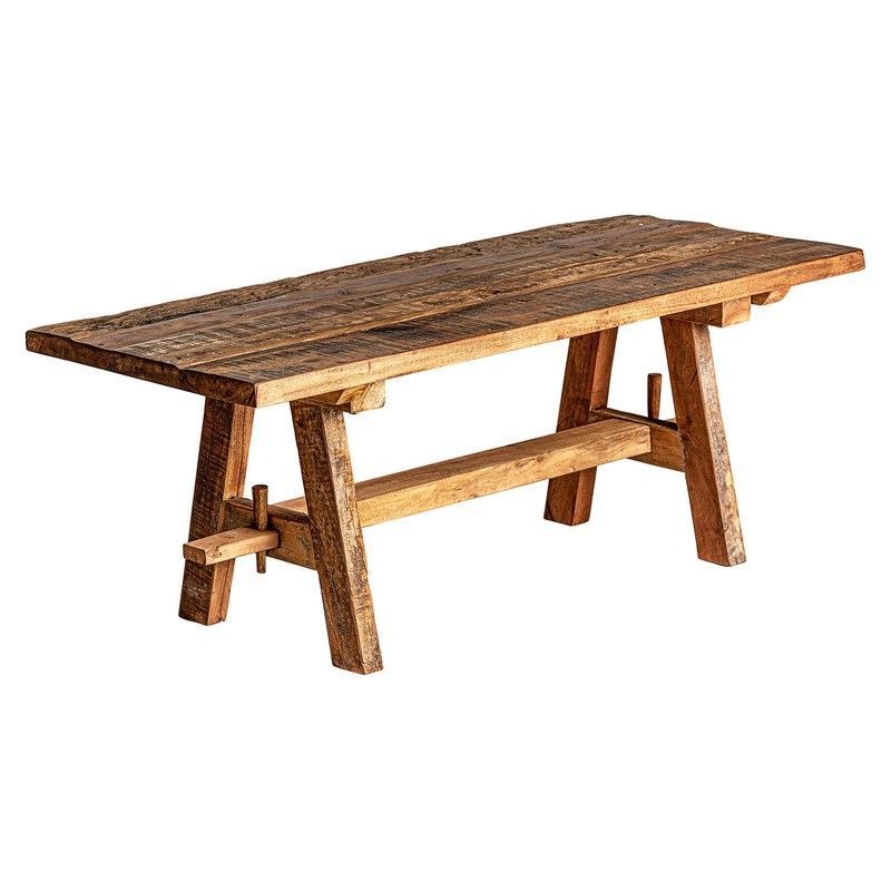 Banco de Madera de Mango Rústico | Badai