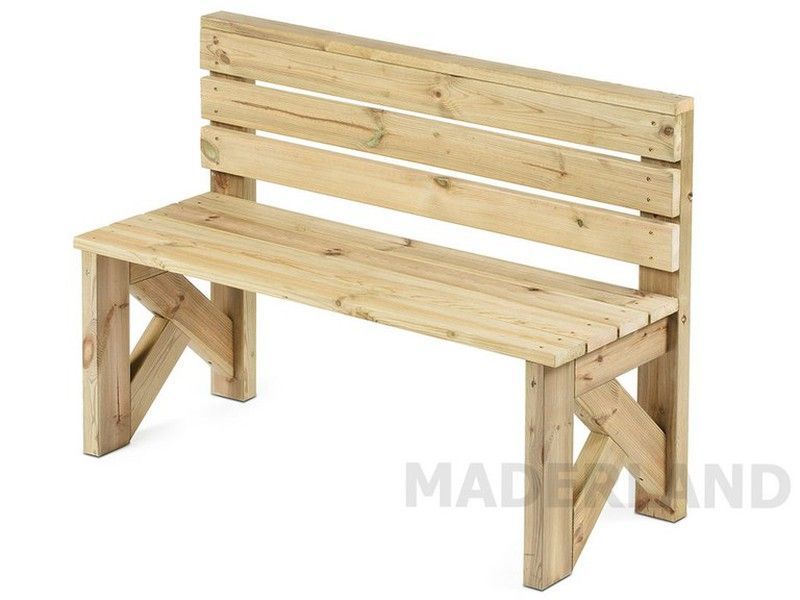 Banco de Madera JAEN M50100 100x40x45 cm