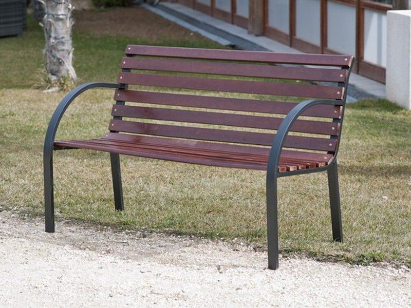 Banco de madera para jardín