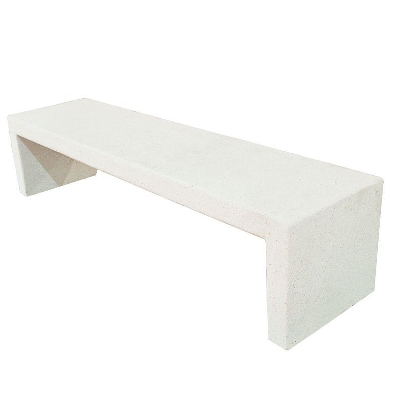 Banco hormigón Damasco 200x50x45 cm Verniprens
