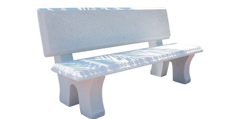 Banco hormigón Mesopotamia 190x72x90 cm Verniprens