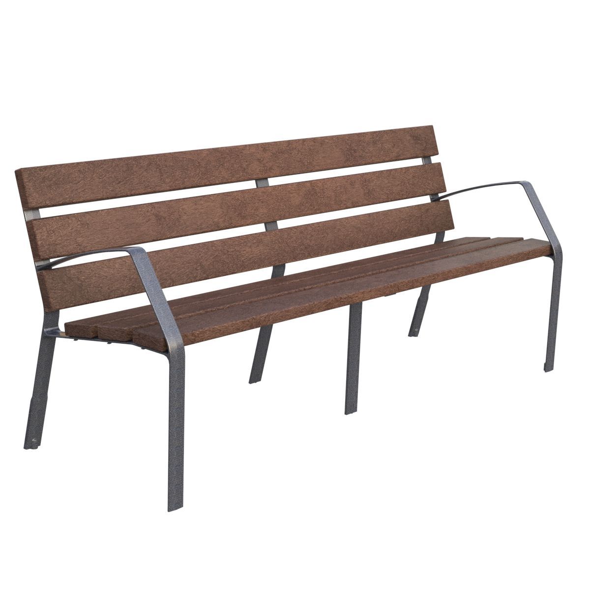 Banco modo listones reciclados