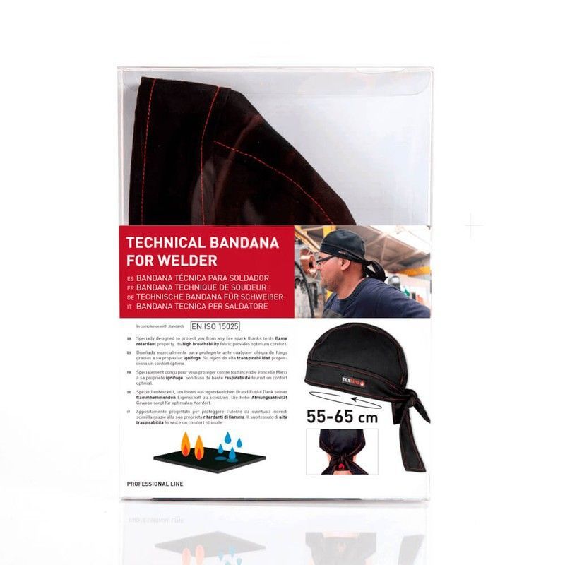 Bandana Ignífuga Protección Soldadura.