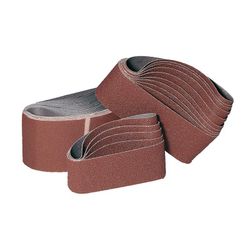 Bandas abrasivas lijadora FLEXOVIT. Bandas (10) Para Lijadora 100X690Mm.P80