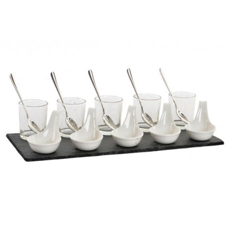 Bandeja Aperitivo Pizarra 16 PZAS