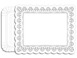 Bandeja+Blonda Rectangular 24X34Cm 4+4