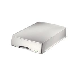 Bandeja-cajón Leitz Plus. Formato A4, gris