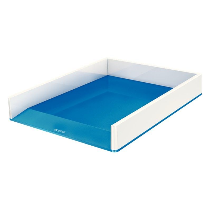 Bandeja Leitz WOW DUAL, azul/blanco