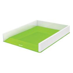 Bandeja Leitz WOW DUAL, verde/blanco