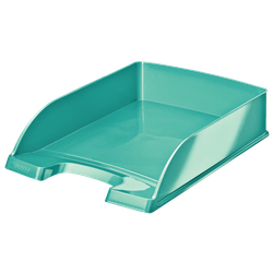Bandeja Leitz WOW. Formato vertical, A4, turquesa