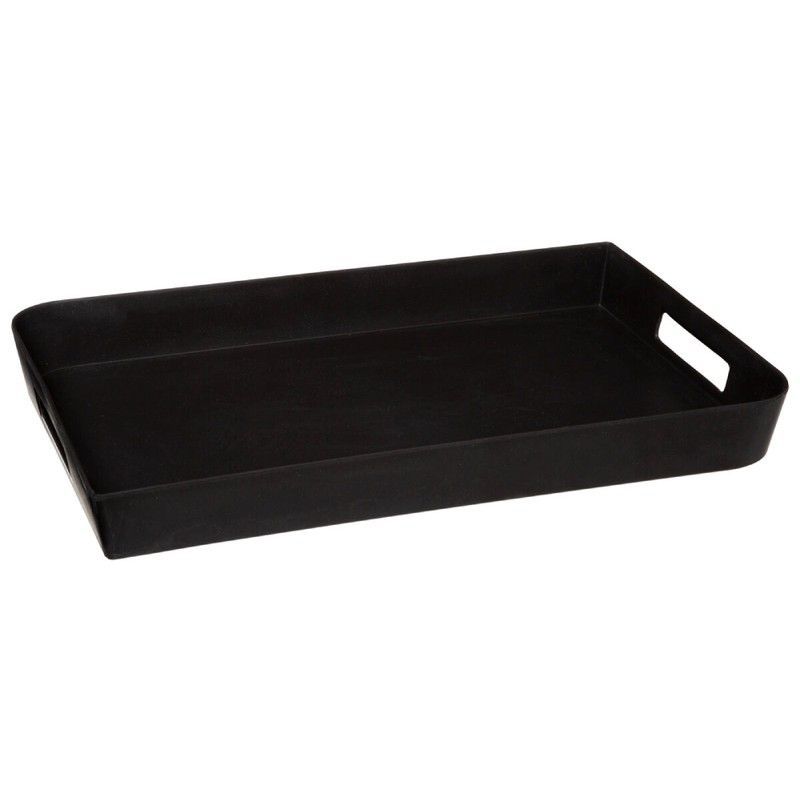 Bandeja Melamina 45x30cm Negra Col.'Noir Kitchen'