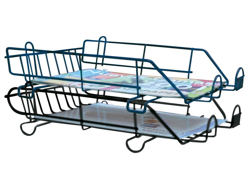 Bandeja metálica color negro