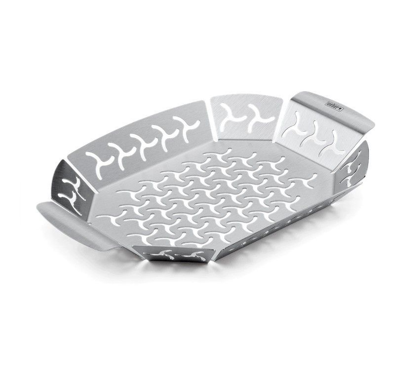 Bandeja pequeña verduras acero inoxidable Weber