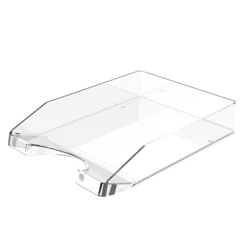 Bandeja portadocumentos transparente cristal
