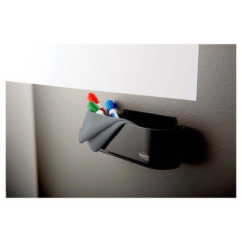 Bandeja post-it de accesorios para pizarra