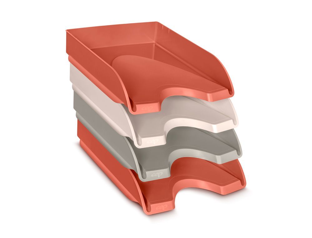 Bandeja sobremesa cep terra nova lote de 4 unidades colores surtidos 348x257x66 mm