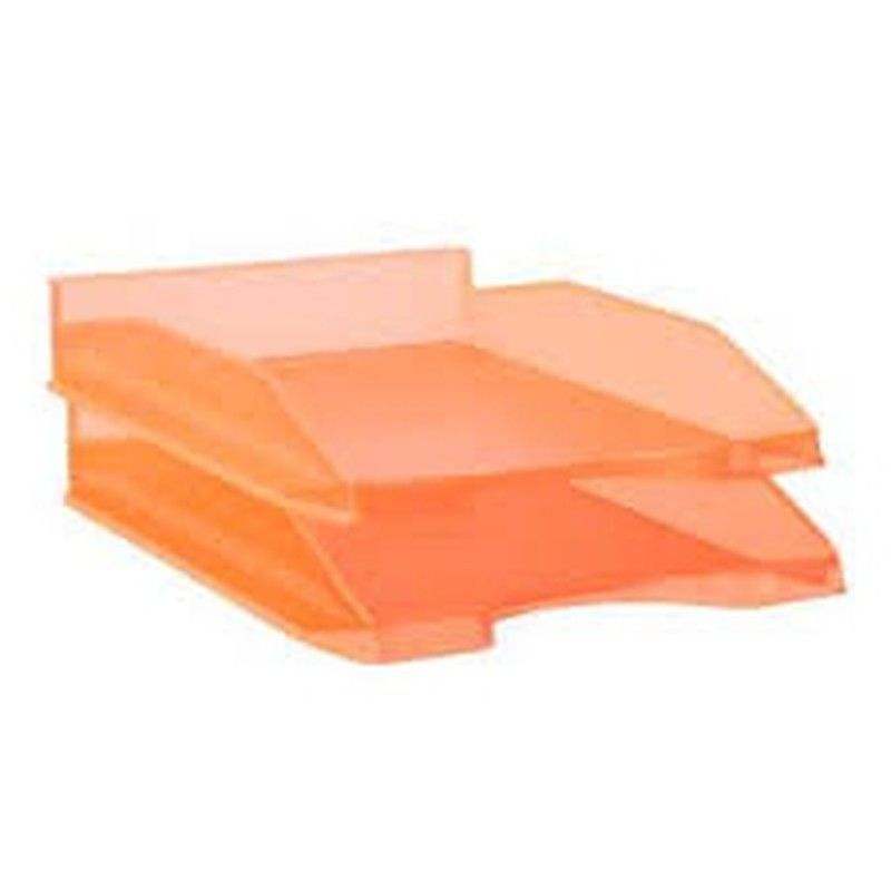 Bandeja sobremesa translúcida, Naranja