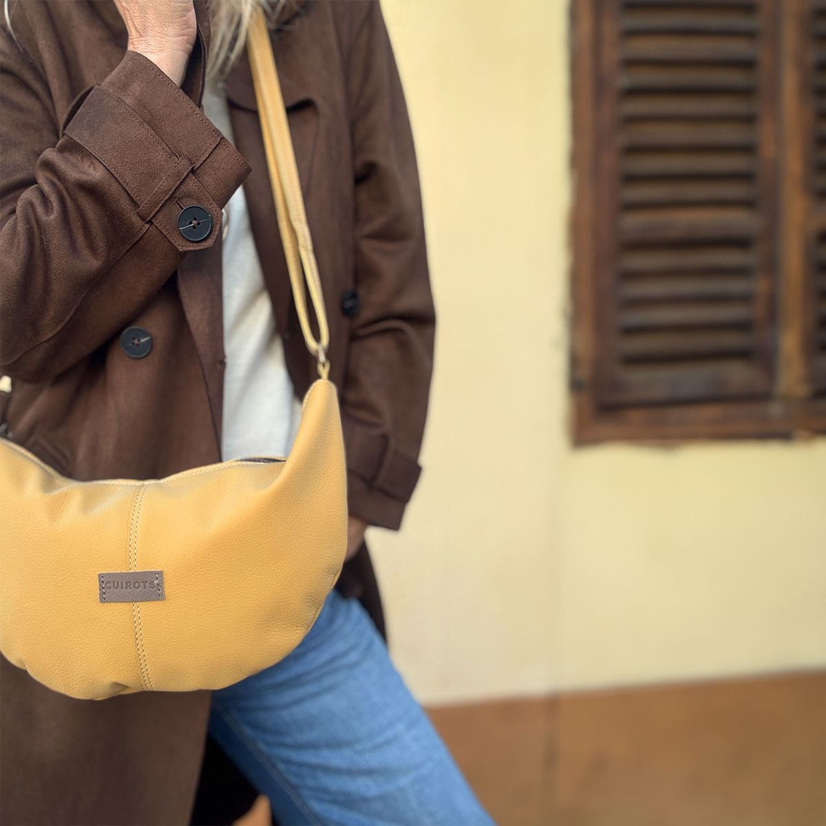 Bandolera mediana CUIROTS Desert