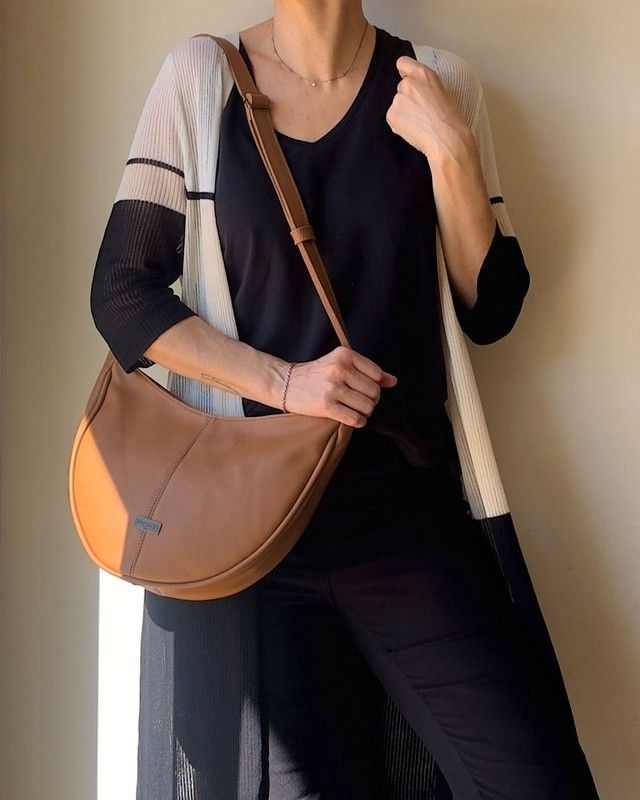 Bandolera mediano tipo góndola CUIROTS Thelma