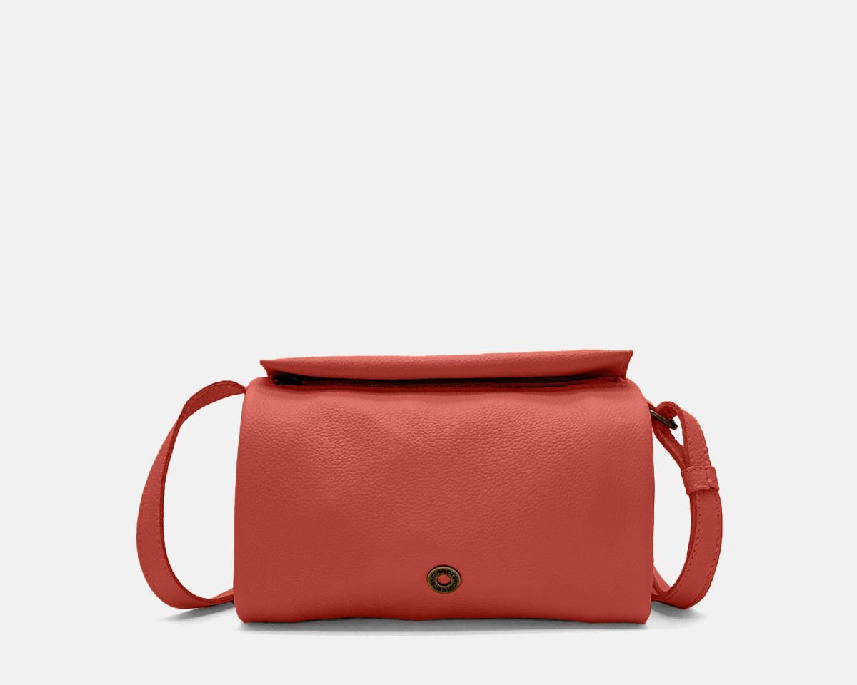 Bandolera pequeña CUIROTS Seta de piel