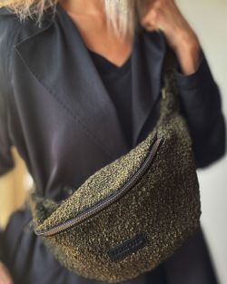 Bandolera riñonera mediana MINIOTS rizado