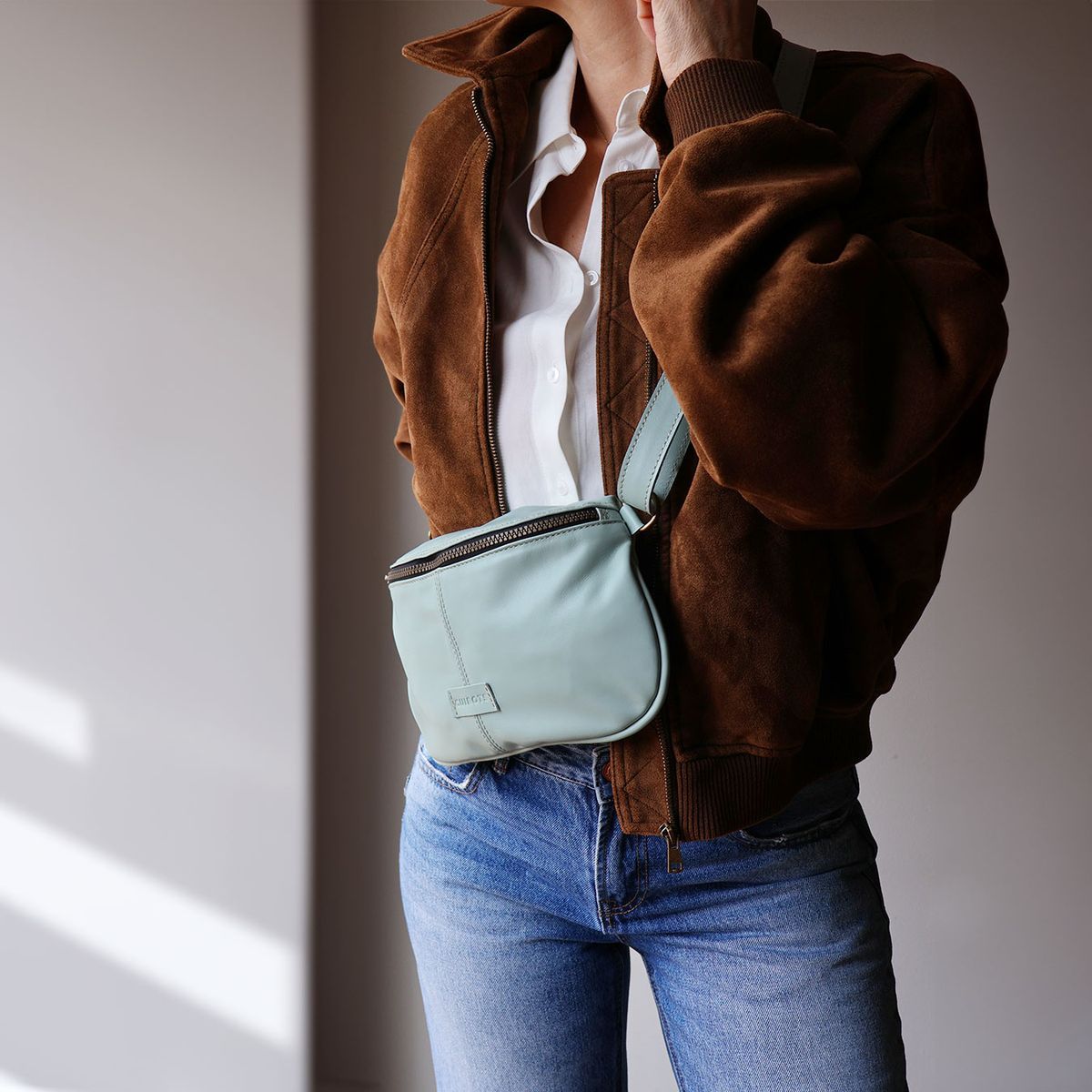 Bandolera riñonera pequeña CUIROTS Olivia