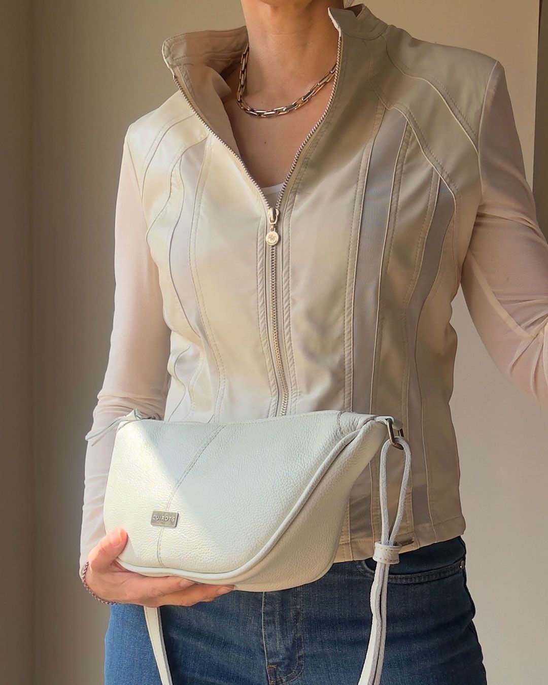 Bandolera tipo banana pequeño CUIROTS Thelma