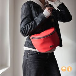 Bandolera tipo riñonera CUIROTS Bio de silicona