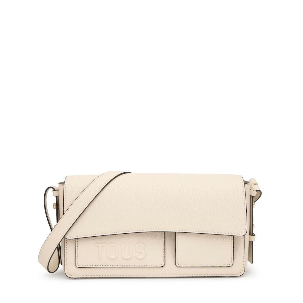 Bandolera Tous mediana Back To Basics Beige