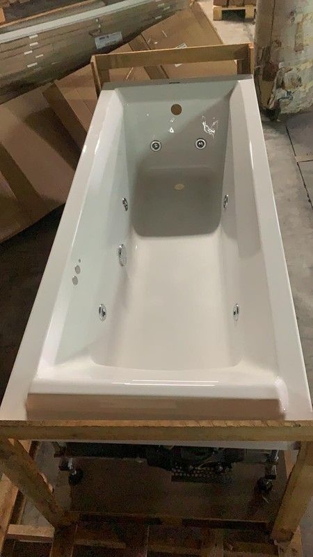 Bañera acrílica 170x70, Cora de Hidrobox HID17070001