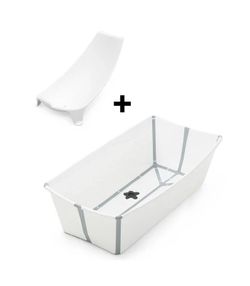 Bañera Stokke Flexi Bath XL + Soporte recién nacido de Stokke