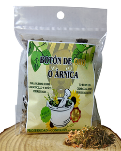 Baño de Botón de Oro – Prosperidad y Seguridad