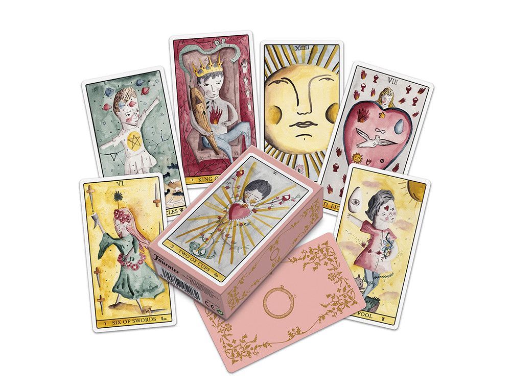Baraja fournier tarot de la luz de aitor saraiba 78 cartas