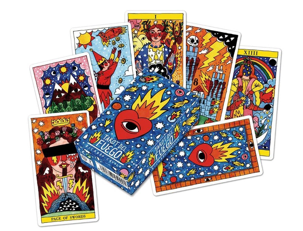 Baraja fournier tarot del fuego 78 cartas