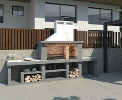 Barbacoa de obra DELTA