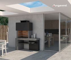 Barbacoa de obra Monaco