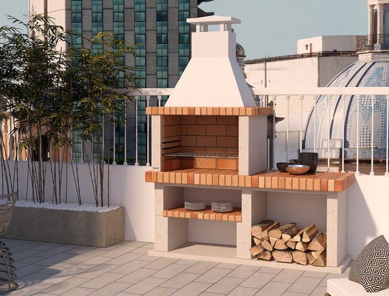 Barbacoa de obra PATERNA