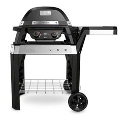 Barbacoa Weber electrica pulse 2000 con carro 49x39 negra
