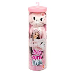 BARBIE CUTIE REVEAL LAZOS DULCES - OVEJITA ROSA