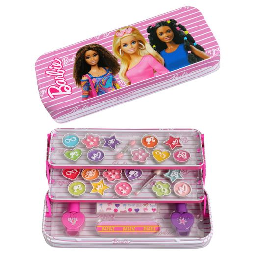 Barbie Maquillaje Estuche Met Triple