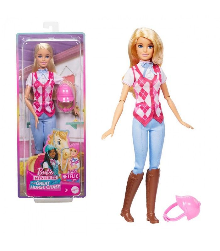 Barbie Muñeca Jinete Equitación