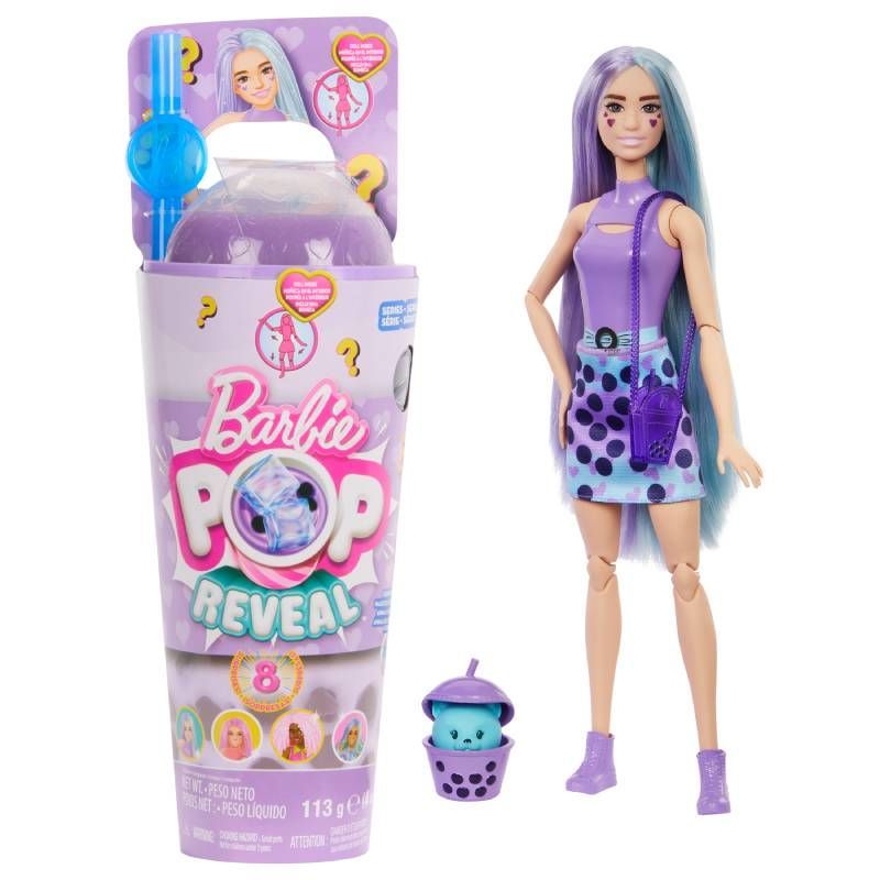 BARBIE POP REVEAL BUBBLE TEA MORADA