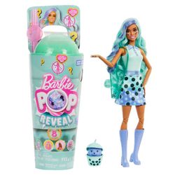 BARBIE POP REVEAL BUBBLE TEA TURQUESA