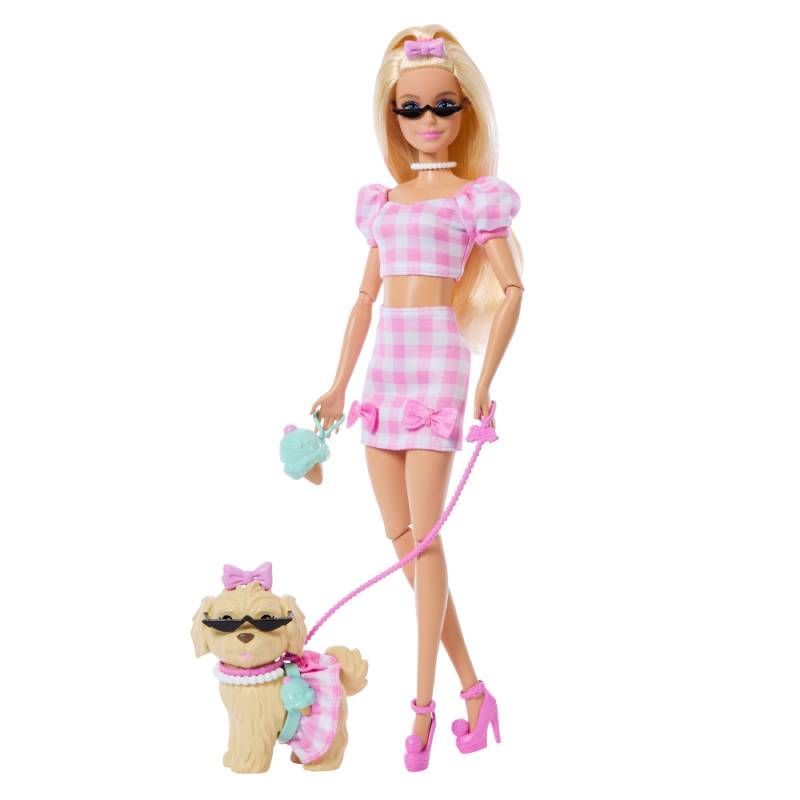 BARBIE TWINNING LOOKS RUBIA CON PERRO