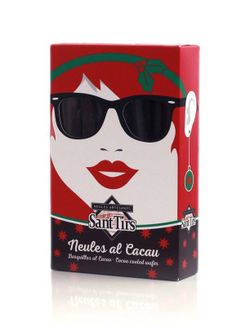 Barquillo Neula Artesana Chocolate Caras 180 grs Saint Tirs