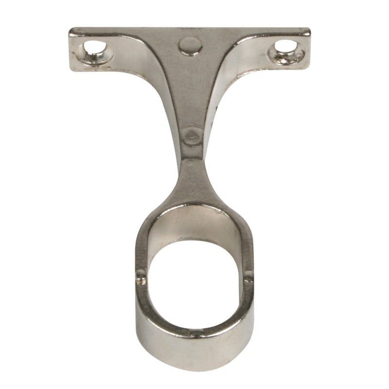 Barra armario ovalada MICEL y accesorios Soporte Central Oval. Alum. 30X15 Mm.