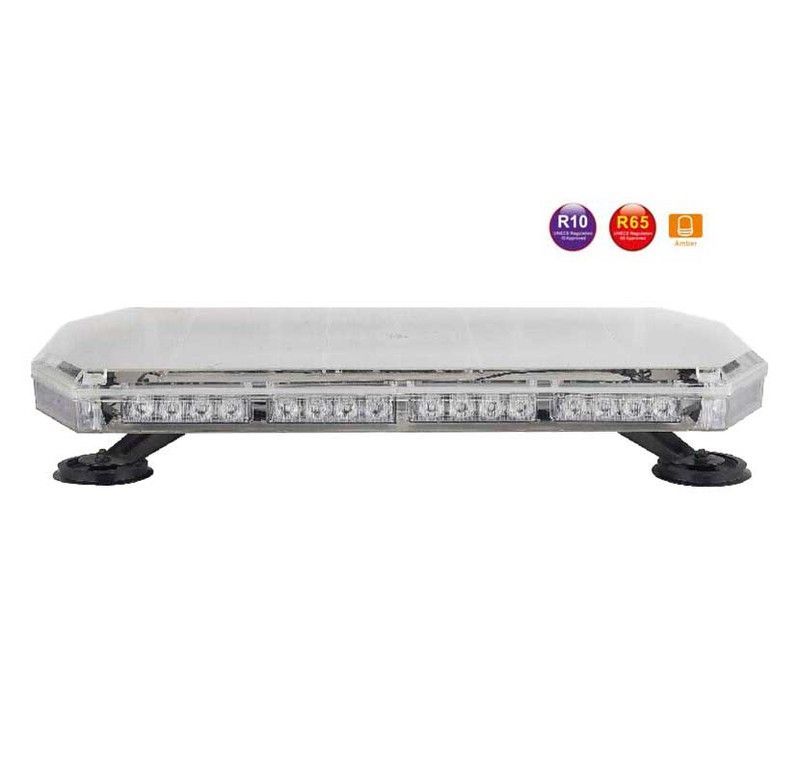 Barra de advertencia LED ámbar 595x305x5 r65 47-1002