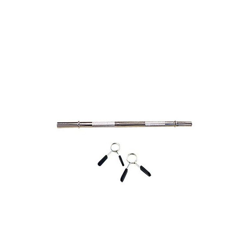 Barra de alzamiento de 120 cm con fijaciones de muelle