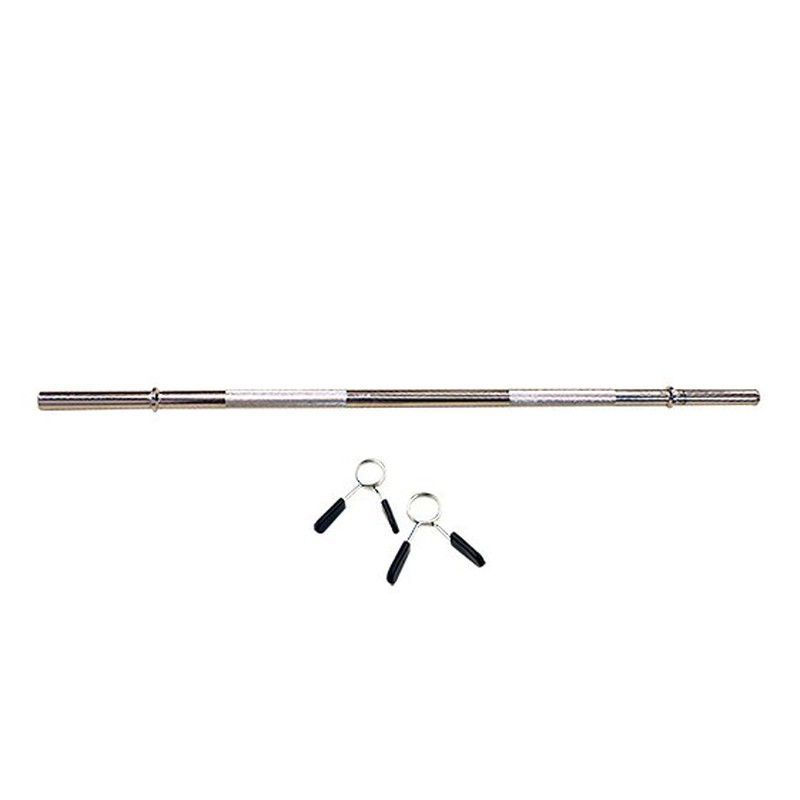 Barra de alzamiento de 200 cm con fijaciones de muelle