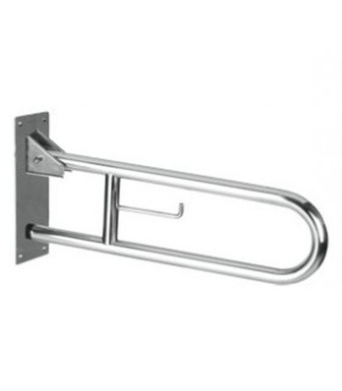 Barra de apoyo medinox Acero inox AISI 304 Brillante BG0800C Mediclinics